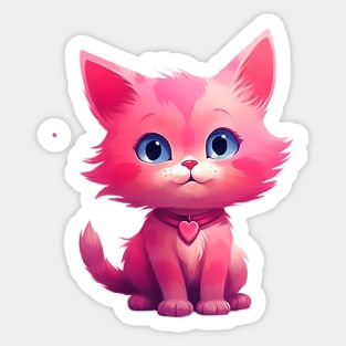 Cute Kitten Sticker